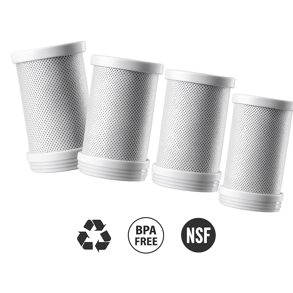 Pack de 4 filtres à eau de robinet Piplox
