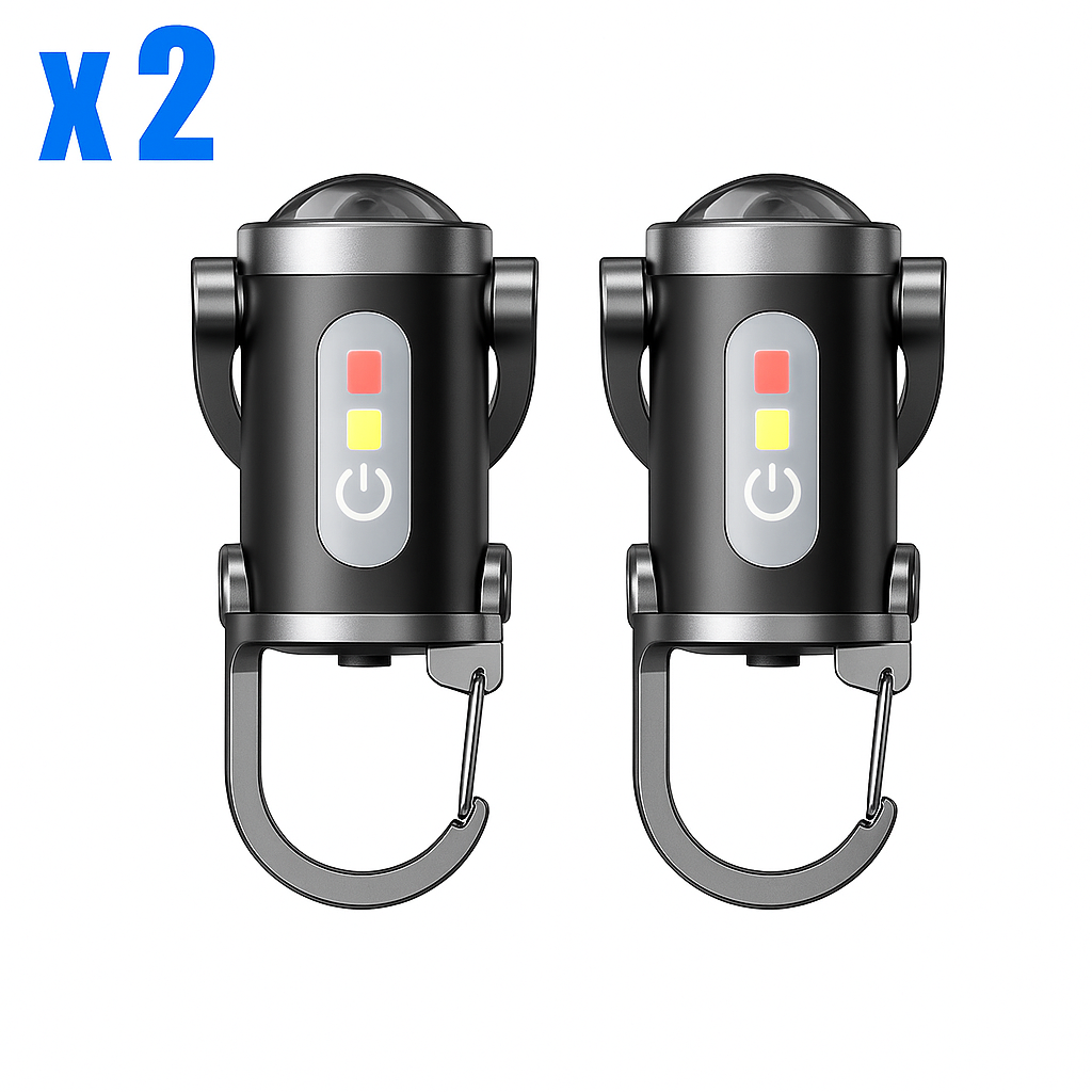 Mini Lampe de Poche qui Fait Tout !