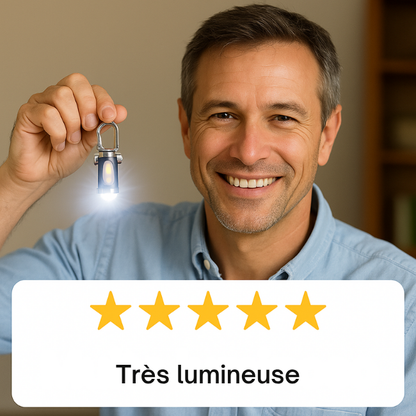 Mini Lampe de Poche qui Fait Tout !