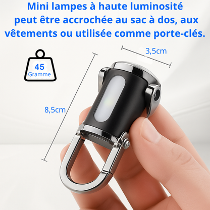 Mini Lampe de Poche qui Fait Tout !