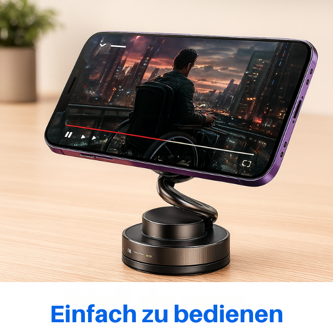 Piplox Magfix 360 die magnetische halterung, die sich mit Ihnen dreht