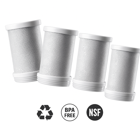 Pack de 4 filtres à eau de robinet Piplox