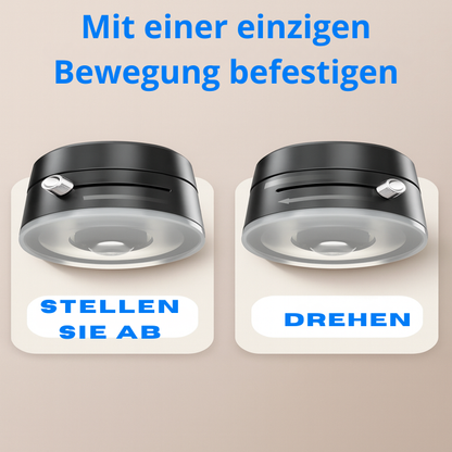 Piplox Magfix 360 die magnetische halterung, die sich mit Ihnen dreht