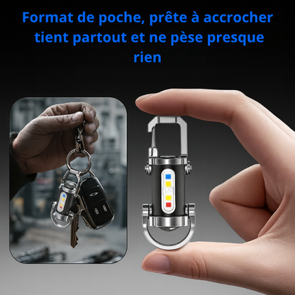 Mini Lampe de Poche qui Fait Tout !