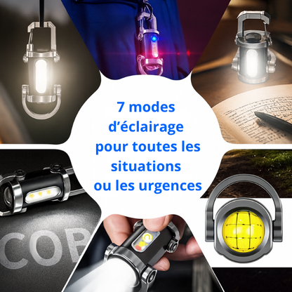 Mini Lampe de Poche qui Fait Tout !
