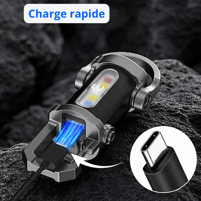 Mini Lampe de Poche qui Fait Tout !