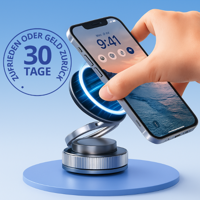 Piplox Magfix 360 die magnetische halterung, die sich mit Ihnen dreht